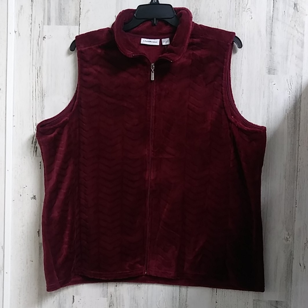 0724 i.b.diffusion Cozy Cut Full Zip Vest